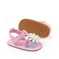 thumbnail image 7 of Tigivemen Infant Baby Girls Summer Sandals Newborn Soft Sole Walking Dressy Shoes Multicolour Size 4, 7 of 7