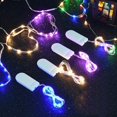thumbnail image 2 of Cadena de luces LED de 5 m, resistente al agua, con alambre de cobre, funciona con pilas, para decoración de bodas, fiestas y Navidad, 2 of 6