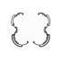 Protective Guard for DJI Avata 360 Anti-Collision Propeller Bumper Ring Protective Cover Case Lightweight Impact Resistant Scratch-Resistant Prop Blade Guards Protector