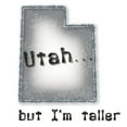 thumbnail image 3 of CafePress - Utah, But Im Taller Blue T Shirt - Men's Classic Graphic T-Shirt, 3 of 4