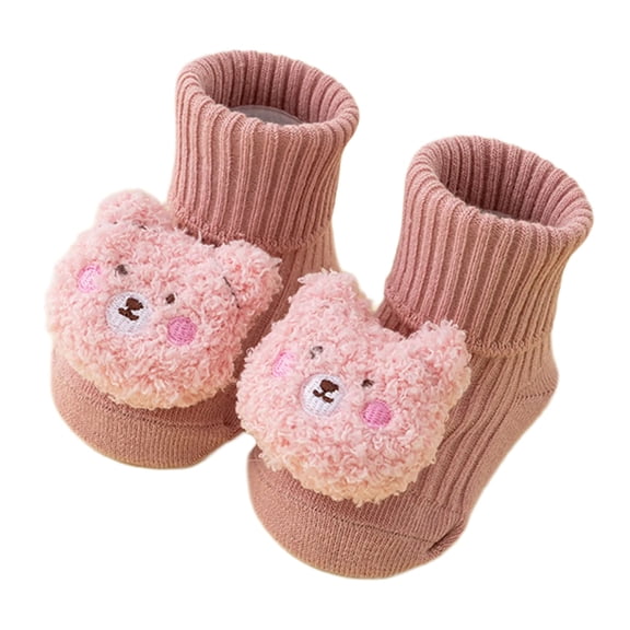 Nonslip Baby Socks Newborns Floor Socks Lovely and Versatile Cartoon Floor Socks for Baby 0-36 Months