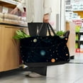 thumbnail image 6 of Constellation Large Foldable Oxford Cloth Storage Bin Shopping Basket Shopping Bag Grocery Bags, 6 of 7