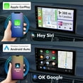 thumbnail image 6 of 10.1" Android 12 Car Stereo for Honda Civic 2006-2011 – Wireless CarPlay & Android Auto, 2GB+32GB, GPS, Backup Camera, Dual USB, 6 of 22