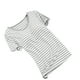 thumbnail image 2 of Blusa de pijama de manga corta para mujer, lisa, informal, a la moda, con cuello redondo, de manga corta, para mujer, 2 of 3