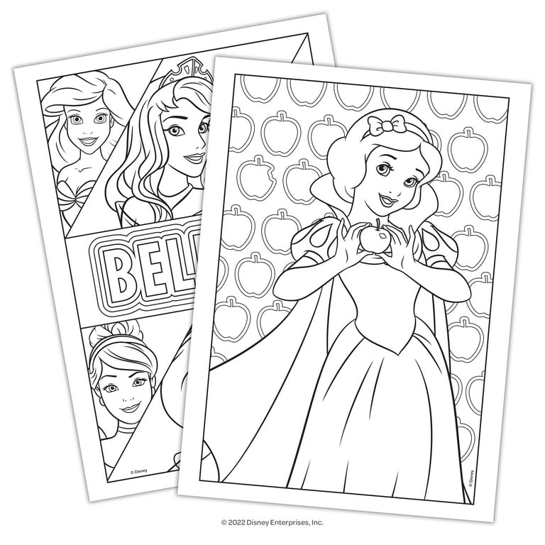 Disney Adult Coloring Book - Princess Art Therapy