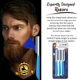 thumbnail image 2 of Kit Formador de Barba Travel Razor Negro para Bordes Rectos en Barba y Bigote, 2 of 5