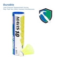 thumbnail image 4 of Yonex Mavis 10 Badminton Shuttlecocks Nylon | Yellow , Pack Of 6 , Cork Base & Nylon Skirt, 4 of 5