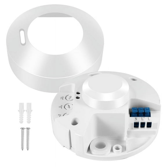 HOT 220V 800W Microwave Sensor Pir Occupancy Body Motion Detector Light Switch