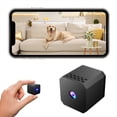 thumbnail image 5 of Minicámara WiFi, Cámara Pequeña, Grabación en Tiempo Real, Detección de Movimiento con IA, Visión Automática para Seguridad del Hogar., 5 of 5