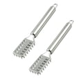 thumbnail image 1 of WESIEVYA 2Pcs Fish Scale Silver with Built in Collector and Safety Features for Easy Scale Removal, 1 of 8