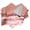 rose gold, variant on 50 Sheets Toner Foil Golden Toner Foil Paper Transfer Foil Paper for Embossing Decoration