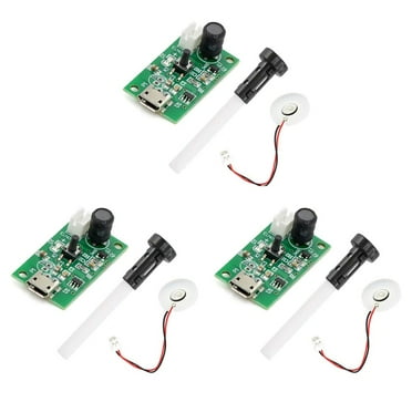 3Pcs USB Humidifier Module USB Spray Module Circuit Board Atomization Module