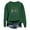 Dark Green, variant on I Like Them Real Thick And Sprucey Christmas Sweatshirts for Women Long Sleeve Crewneck Funny Graphic Sweatshirt Pullover Top