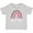 AC-Heather Grey, variant on Inktastic Gigi and Papa Love Me Rainbow Girls Toddler T-Shirt