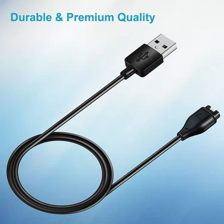 Compatible with Garmin Forerunner 245 Charger Charging Cable Black Dust Plug Anti dust Plugs for Garmin Forerunner 245 Smart Watch Walmart