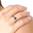 thumbnail image 5 of Birthstone Oval Ring with Shoulder Accents - Garnet (January), 5 of 5