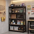 thumbnail image 5 of TrumanPick Garage Shelving Unit 5 Tier Adjustable Storage Shelves Metal Shelf Rack for Basement Pantry Kitchen, 11.9"D x 27.9"W x 58.9"H, 5 of 5