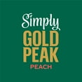 thumbnail image 4 of Simply Gold Peak Peach Iced Tea, Flavored Tea, 52 fl oz Bottle, 4 of 12