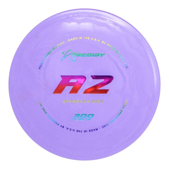 Prodigy Disc 300 A2 Approach Disc | Overstable Disc Golf Approach Disc | Optimum Feel and Grip | Reliable in All Wind Conditions (Colors May Vary) (170-174g)