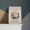 thumbnail image 6 of Movie Theater Metal Tin Sign Vintage Metal Poster Indoor/Outdoor Wall Decor Ideal Gift 8x12 Inch, 6 of 7