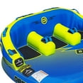 thumbnail image 2 of O'Brien Watersports Durable Barca 3 Person Comfy Kickback Lite Towable Boat Tube, 2 of 5