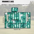 thumbnail image 5 of Psesaysky Golf Cart Seat Covers, Tropical Universal Golf Cart Seat Towel Blanket with 4 Front Pockets & Non-slip Bottom Fits for EZGO, Yamaha, Club Car and More 2 Person Seats (Green Monstera), 5 of 8