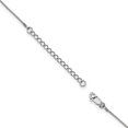 thumbnail image 3 of Sterling Silver & CZ Brilliant Embers Necklace 18 Inch, 3 of 3