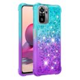 thumbnail image 2 of Funda para Xiaomi Redmi Note 10S 4G/Note 10 4G Transparente con Brillos Carcasa Protectora Antigolpes con Glitter Brillante, 2 of 5