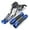 Blue, variant on Applies to Brake and clutch lever kit for Ducati Monster 1200