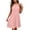 *Pink, variant on ClodeEU Women's Halter Sleeveless A-Line Mini Dress, Casual Summer Dress Army Green,Women's Plus L