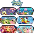 thumbnail image 2 of Bob Esponja SquarePants estuche de lápices, bolsa de almacenamiento, caja de lápices de regreso a la escuela, papelería de Anime, regalo de fiesta de cumpleaños para niños, 2 of 4