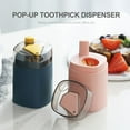 thumbnail image 3 of Pop-Up Toothpick Dispenser Toothpick Holder Table Toothpick Box for Cleaning Holding Small Appetizers Cocktails Crafts, 3 of 7