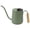 Green, variant on lanema Balcony Container Watering Can with Metal Body, Long Pouring Neck, and Side Handle for Potted Indoor Greenery Indoor Gardening and Daily Use