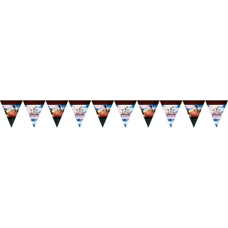 Super Bowl Dynasty Banner - Creative Converting 321485 NFL Super Bowl LI Banner, 12'