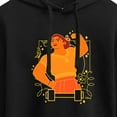 thumbnail image 3 of Encanto - Enchanted Luisa - Juniors Cropped Pullover Hoodie, 3 of 5