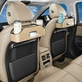 thumbnail image 2 of Car Seat Back Organizer - Stylish & Functional Storage for Family Adventures - Cup Holders, Tissue Box & Hooks - Perfect for Kids, Road Trips & Travel, 2 of 5