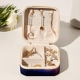 thumbnail image 6 of Sloth Travel Portable Square Jewelry Organizer Box - Earring Holder, Ring, Necklace, Bracelet Storage - Suitable for Girls and Women - Jewelry Stand, Jewelry Boxes, 6 of 6