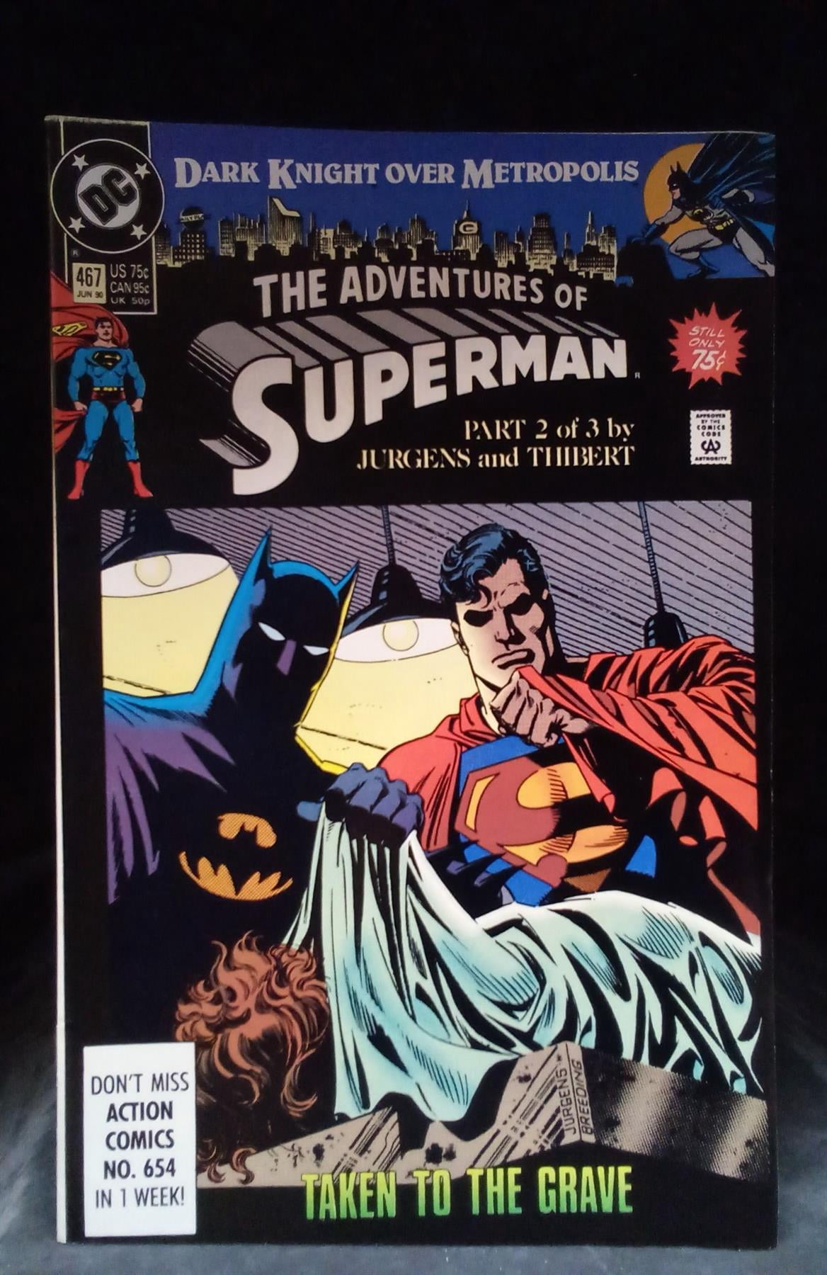 Cover of Adventures of Superman #467