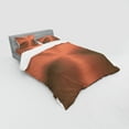 thumbnail image 2 of Ambesonne Abstract Bedding Set 4 Pcs, Modern Circle Op Art, Queen, Rose Brown, 2 of 2