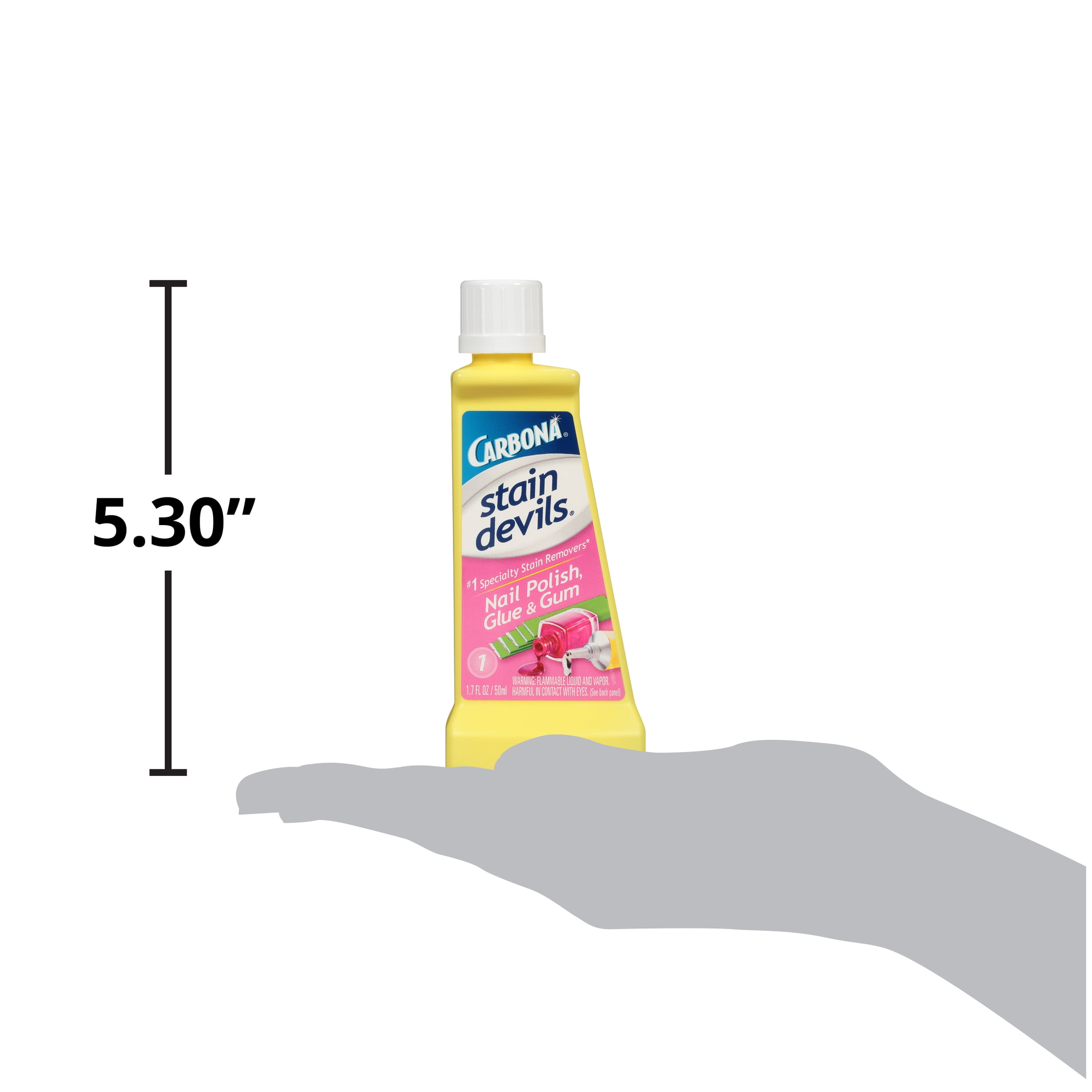 Carbona Stain Devils Spot Remover, Nail Polish, Glue & Gum - 1.7 fl oz