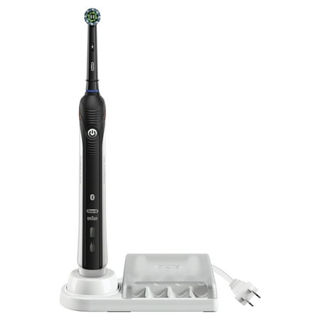 Oral-B Pro 3000 3D White Electric Toothbrush SmartSeries with Bluetooth Connectivity, Black Edition Powered by (Oral B 3000 Best Price)