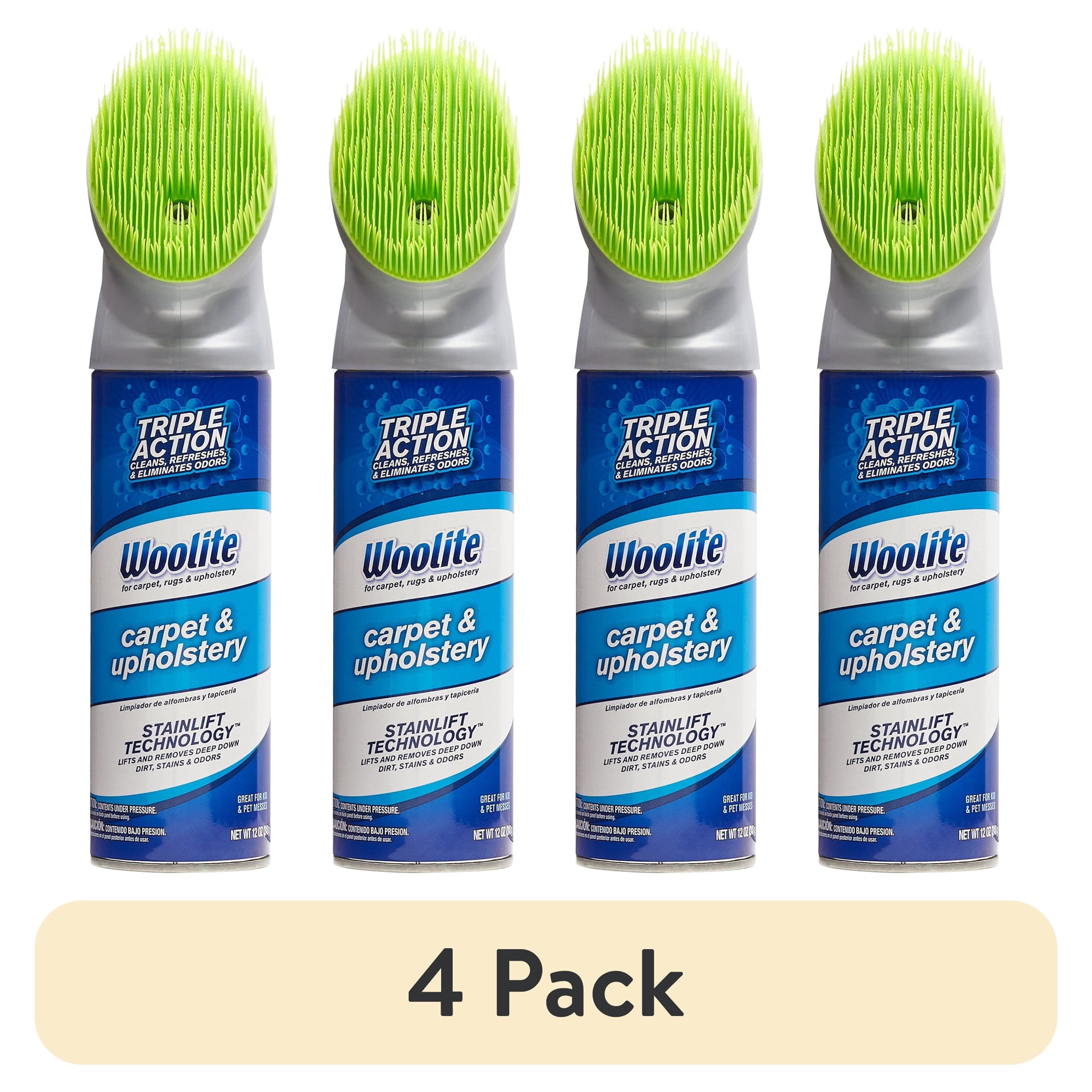 (4 pack) BISSELL Woolite Carpet & Upholstery Cleaner 12 oz. 8352Y
