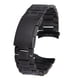 thumbnail image 1 of 22 mm acero inoxidable eslabones sólidos pulsera reloj banda correa extremo curvo, 1 of 5
