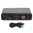 thumbnail image 1 of Coaxial Optical Fiber to RCA 3.5mm Analog Signal Output HDMI Audio Decoding Splitter, 1 of 5