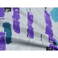 thumbnail image 5 of oneOone Rayon Grayish Blue Fabric Abstract Stroke With Texture Fabric For Sewing Printed Craft Fabric By The Yard 56 Inch Wide, 5 of 5