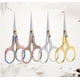 thumbnail image 4 of Tijeras para bordar, tijeras para bordar, tijeras puntiagudas de acero inoxidable, tijeras para detalles de punta para manualidades DIY, Color titanio Jormftte HMJM194-4, 4 of 6