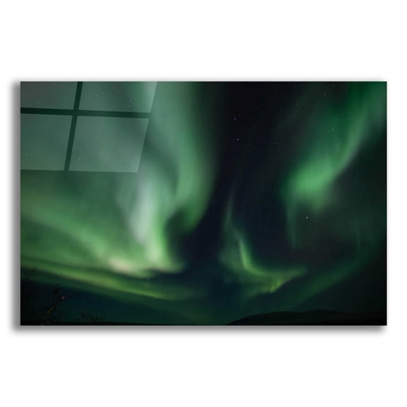 Epic Art 'Northern Lights 8' by Epic Portfolio, Acrylic Glass Wall Art, 24"x16"