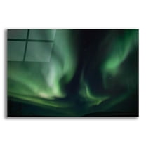 Epic Art 'Northern Lights 8' by Epic Portfolio, Acrylic Glass Wall Art, 24"x16"