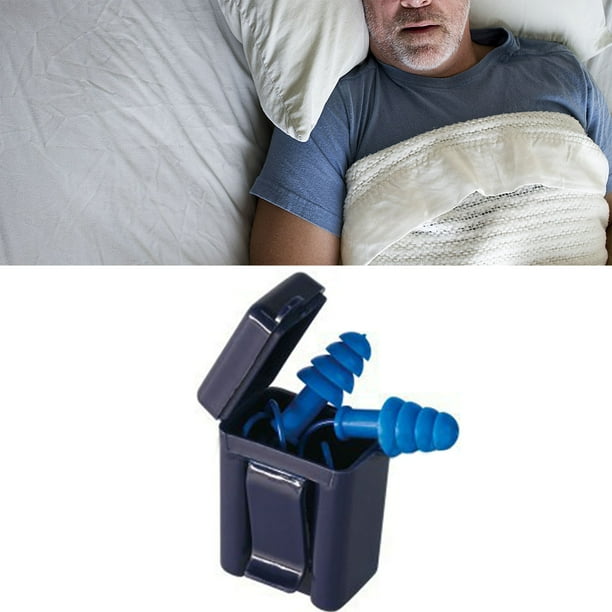 Tapones para los oídos, 10 pares de tapones para los oídos Tapones para los oídos para dormir Tapones para los oídos de silicona Eficiencia óptima