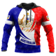 thumbnail image 3 of Sudadera con capucha con estampado 3D del emblema nacional de Australia para hombre, sudadera de manga larga de otoño, sudadera informal con capucha de calle con la bandera australiana, ropa, 3 of 5